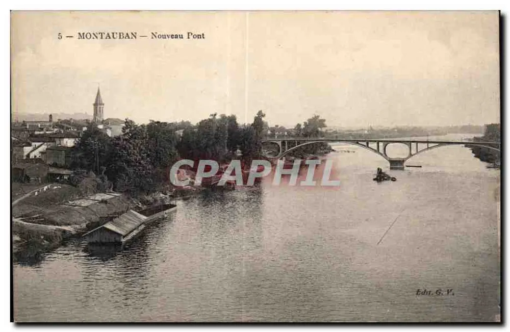 Montauban — Novo Ponte — Edit. G. V. - Frente