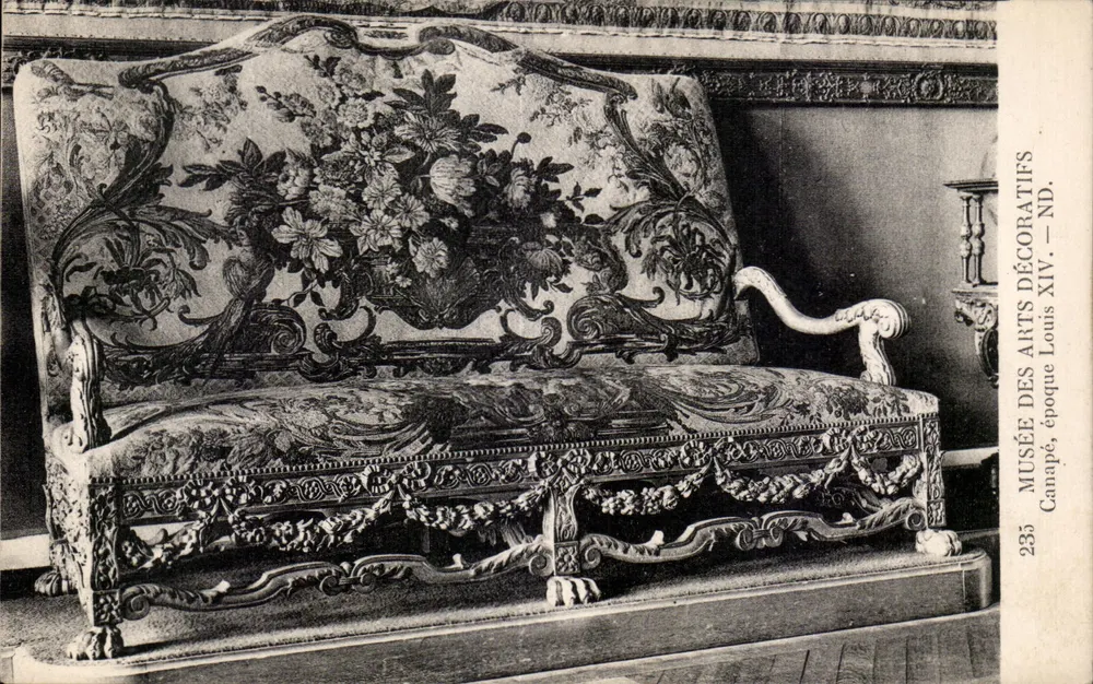 Sessel Louis XIV — Museum für Dekorative Künste — n°235 - Vorderseite