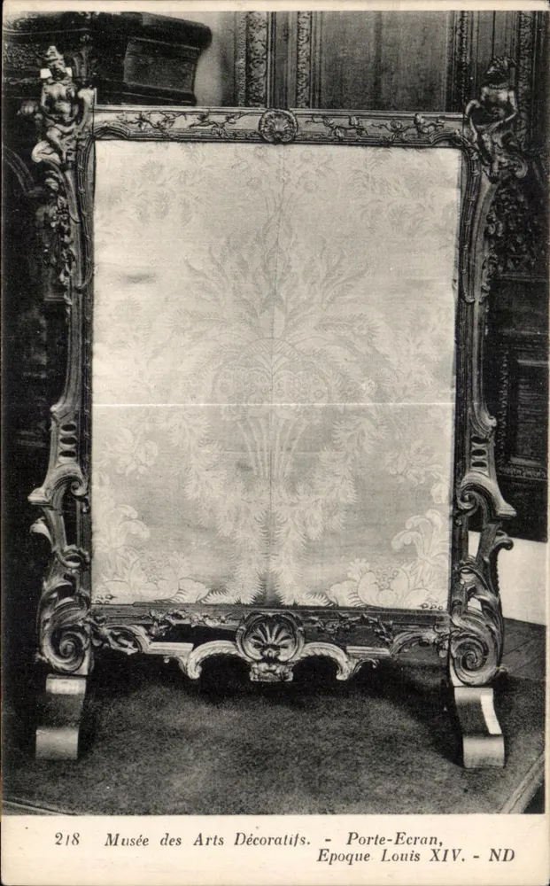 Schirmtür — Epoche Louis XIV — Musée des Arts Décoratifs, n° 218 - Vorderseite