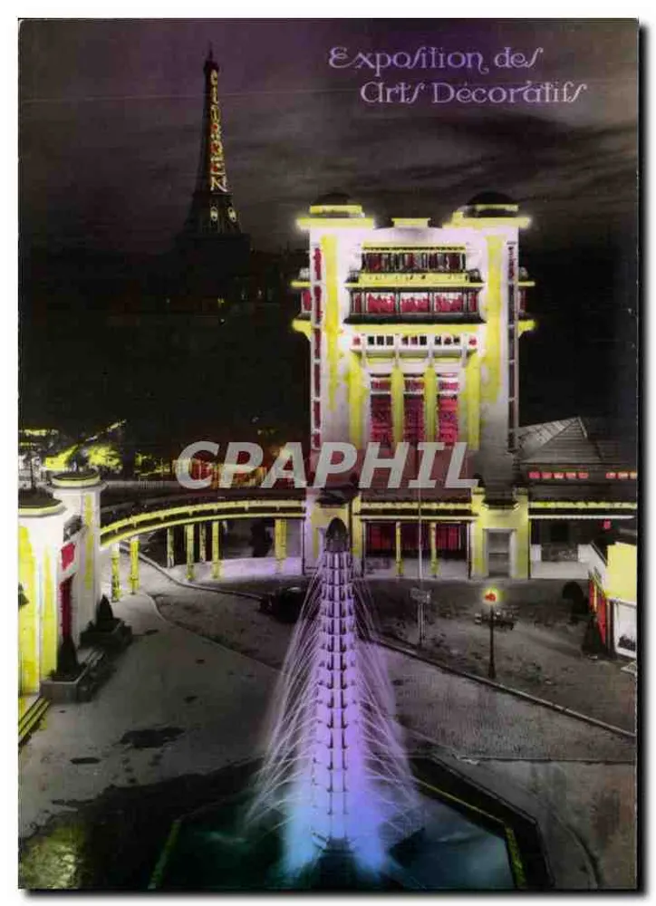 Exposição dos Artes Decorativas — Paris — Editor não identificado - Frente