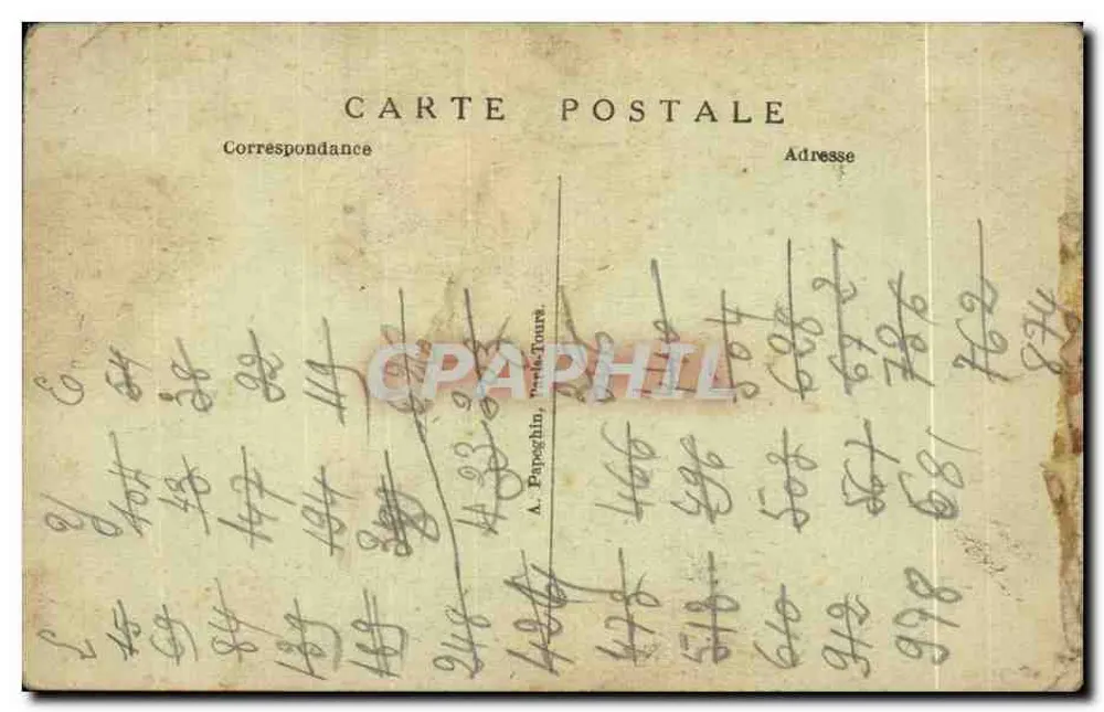 Paris - Exposition des Arts Décoratifs - Village du Jouet (Pelletier frères, Architekten) - Rückseite