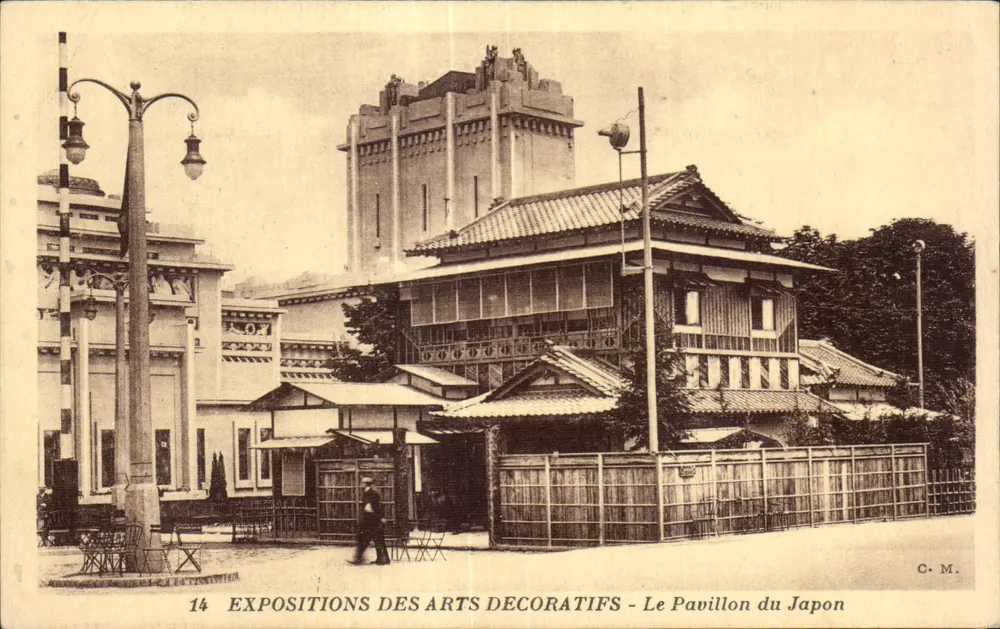 Ausstellungen der dekorativen Künste - Das Pavillon Japans — C.M. n°14 - Vorderseite
