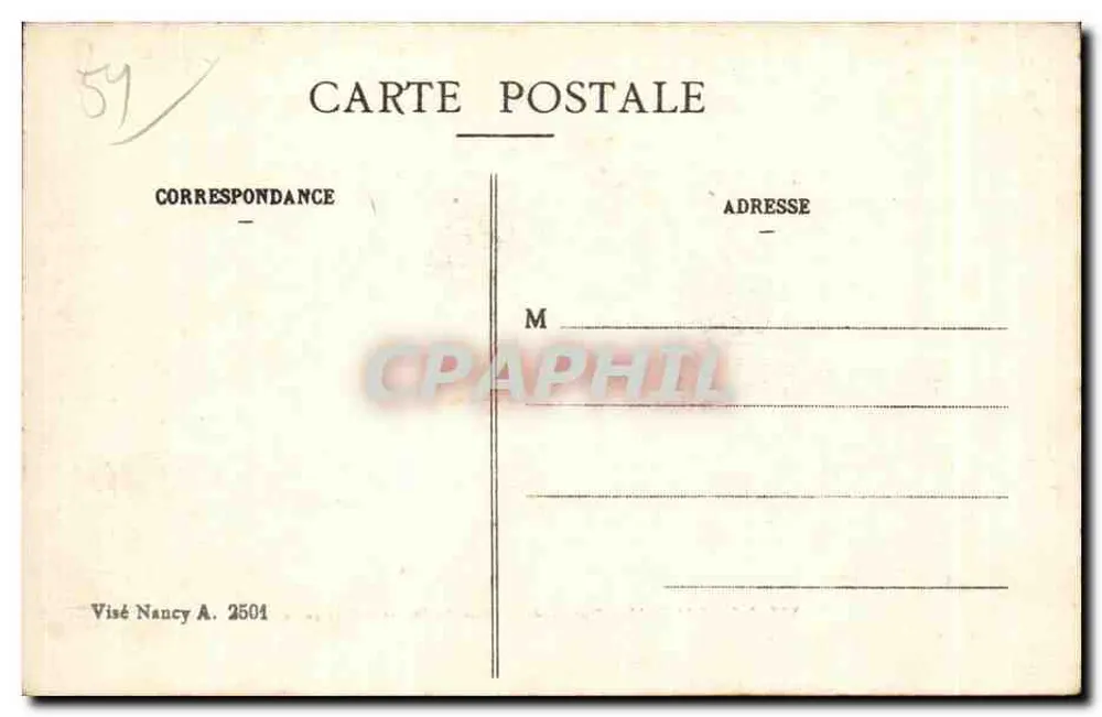 Vitry-le-François — Allgemeine Ansicht vom Cavalerieviertel — Édition du Grand Bazar, Vitry-le-François - Rückseite