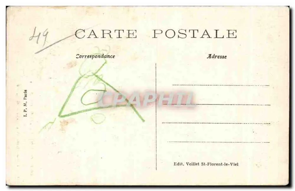 Grabmal von Bonchamps — Werk von David d'Angers — St-Florent-le-Vieil (Maine) - Rückseite
