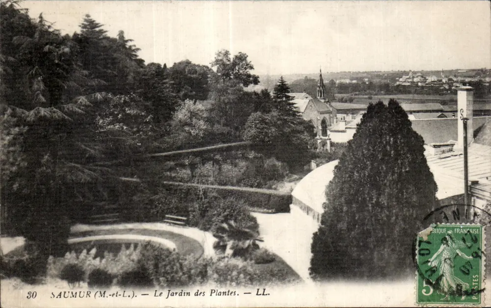 Saumur (M.-et-L.) — Der Botanische Garten — LL. - Vorderseite