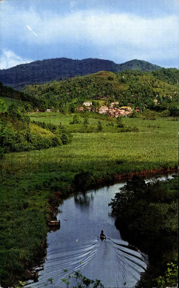 Martinique — Landschap in het zuiden : Het kanaal van Rivière-Pilote — Couleurs Naturelles, n°88 - Voorkant