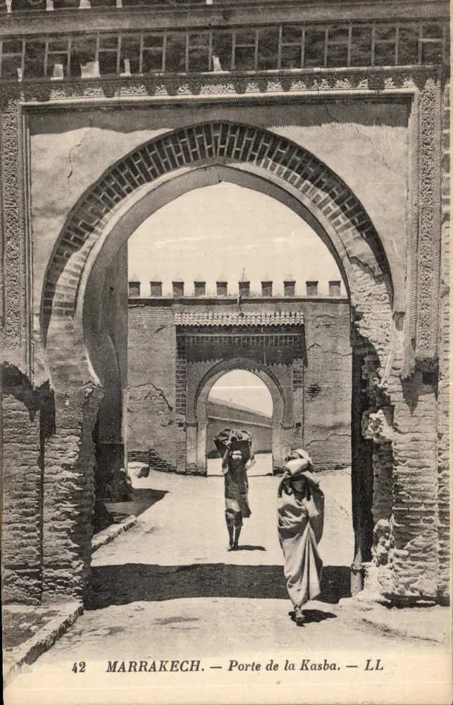 Marrakech — Porta Kasby — LL - Awers