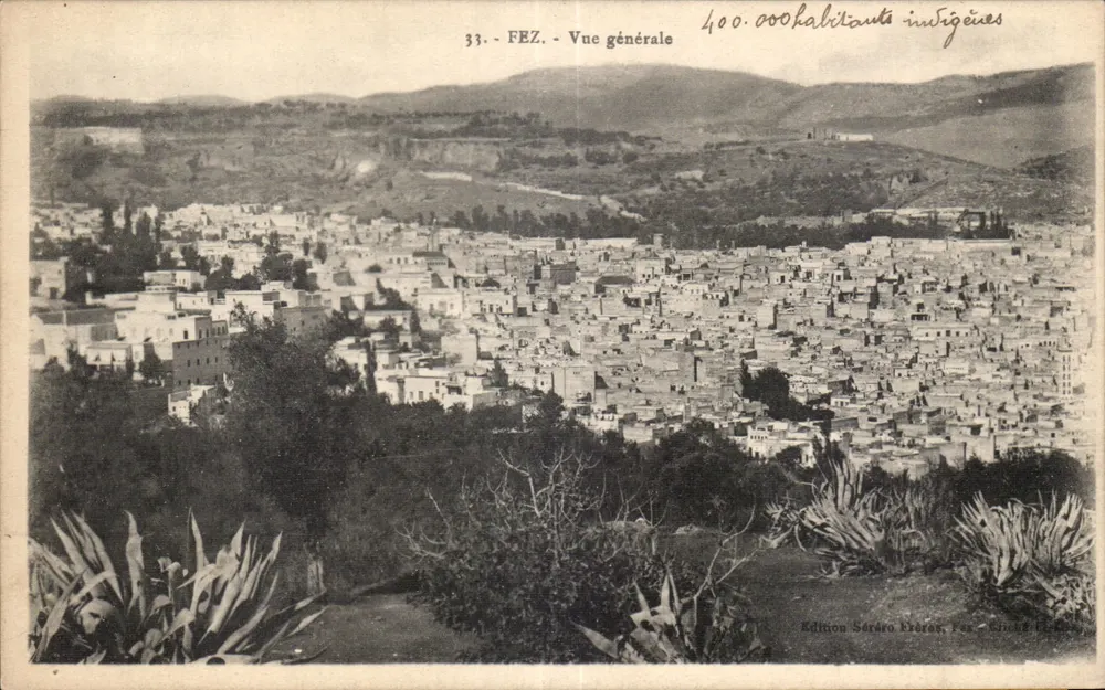 Fès - Vista geral — Edição Séréra Kréros, Fès - Frente