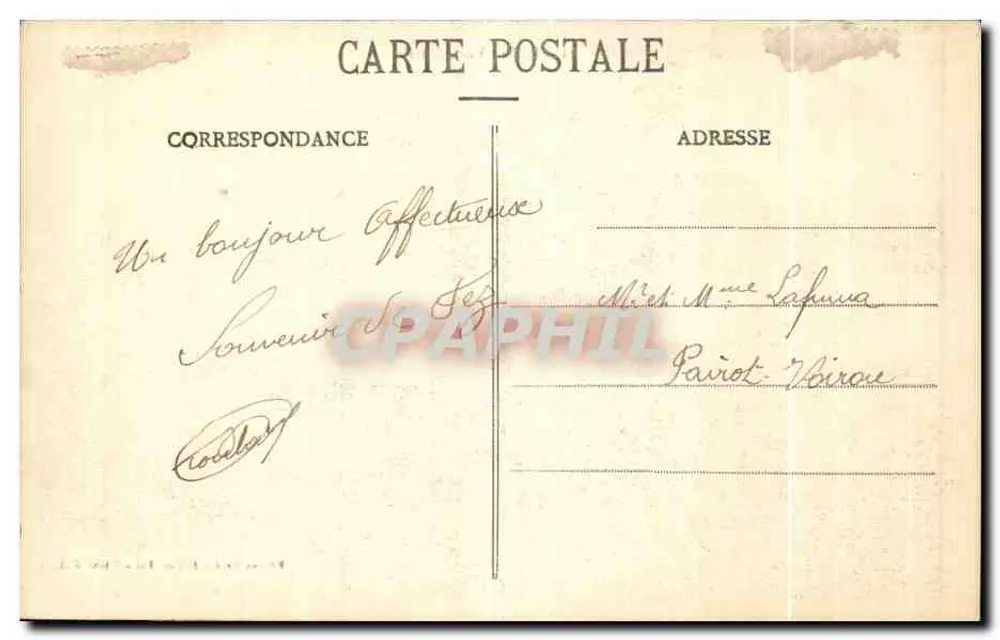 Fès - Vista geral — Edição Séréra Kréros, Fès - Verso