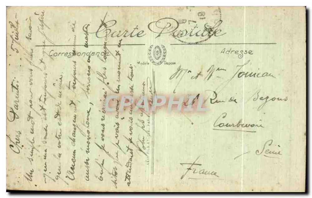 Sanddünen und Mehara — SCÈNES ET TYPES — LL. — n° 6057 - Rückseite