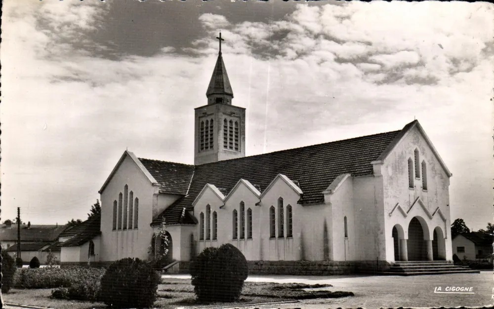 La Cigogne — Igreja — Ed. André Lacan, Socheppress, Casablanca - Frente