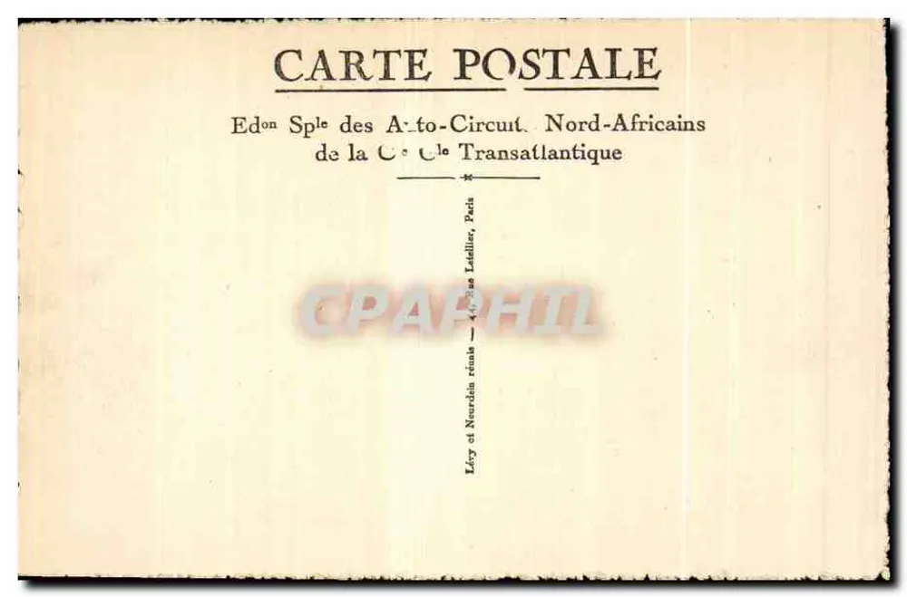 Rabat — Túmulo do sultão negro em Chella - Verso