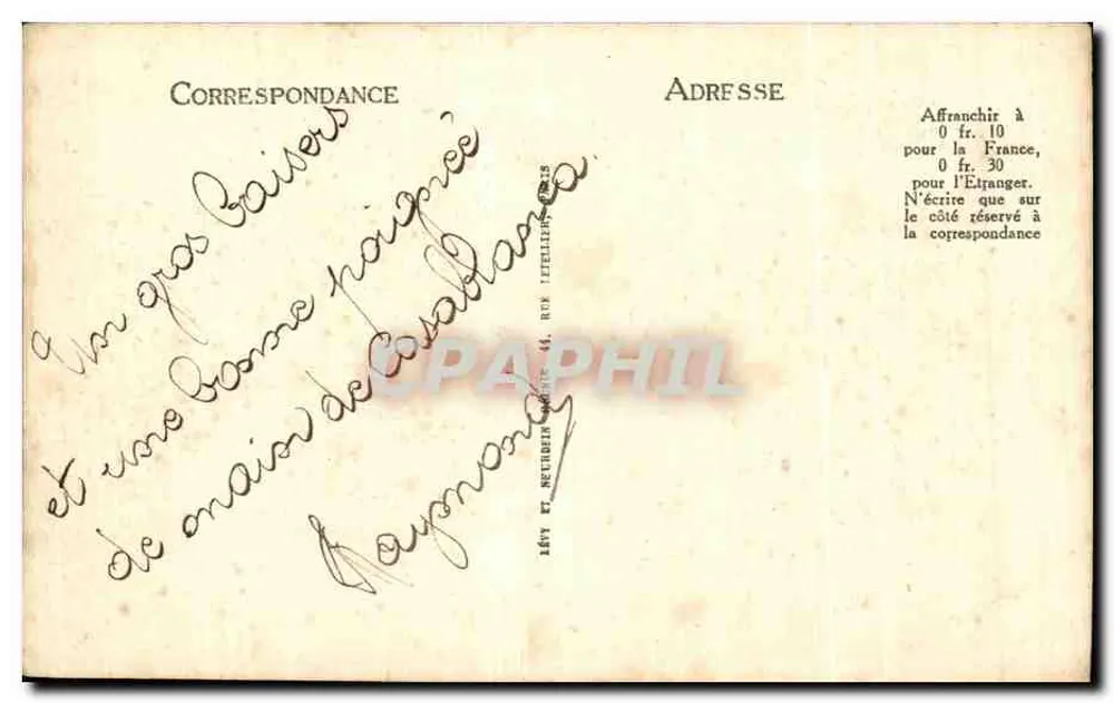 Acampamento de Nômades — Cenas e Tipos — LL — n° 6106 - Verso