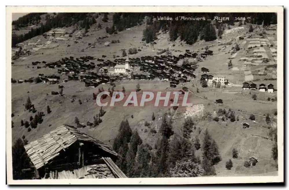 Vale de Anniviers – Ayer 1488 m — editor desconhecido - Frente