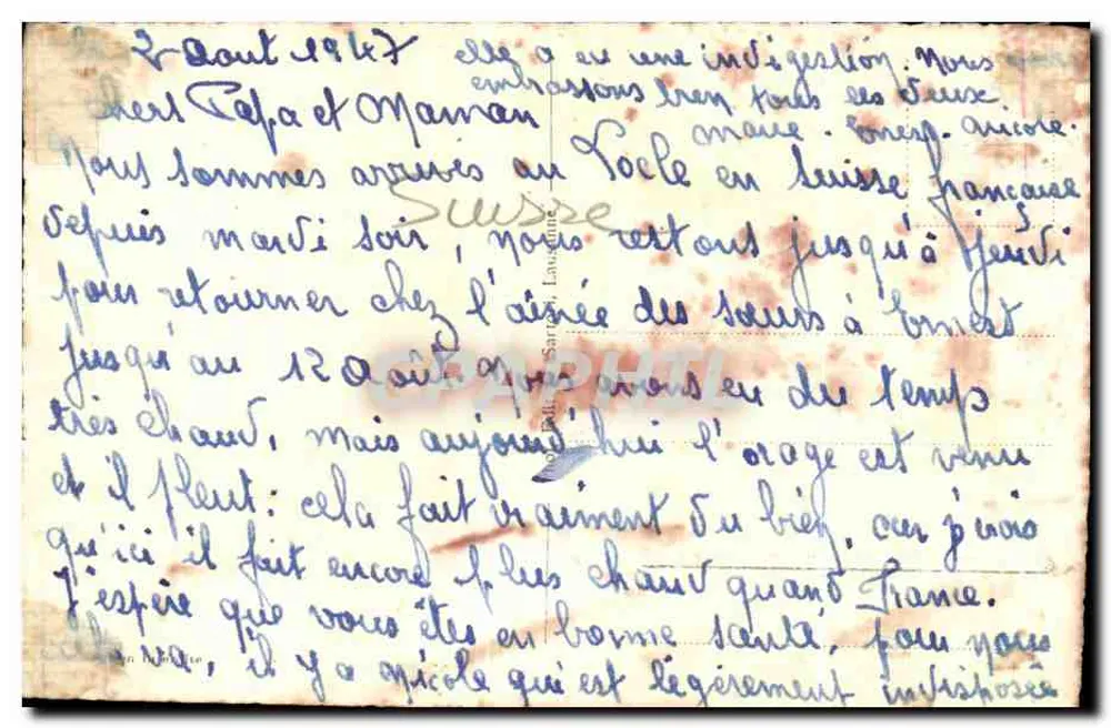 ले लोक्ले — पैनोरमिक दृश्य — एडिटर अज्ञात, श्रृंखला संख्या 1662 - पीछे