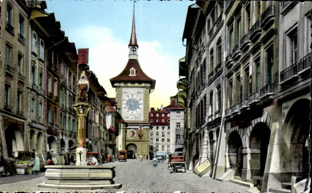 Bern, Zeitglockenturm — Turm der Stunde — Photoglob - Wehrli A.G. - Zürich, Nr. 190 - Vorderseite
