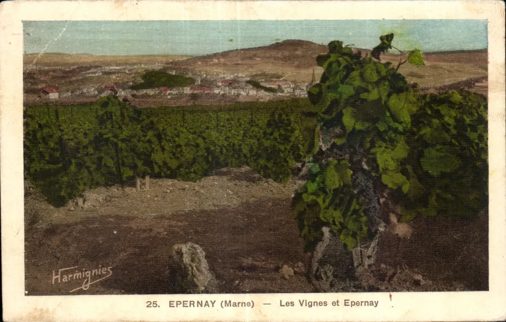 Epernay (Marne) — As Vindas e Epernay — Harmignies - Frente