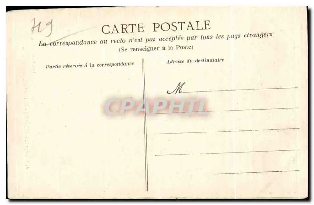Beaupreau (M.-et-L.) — Le Château vu des Ponts — Imp. Freulon, Beaupreau - Rückseite