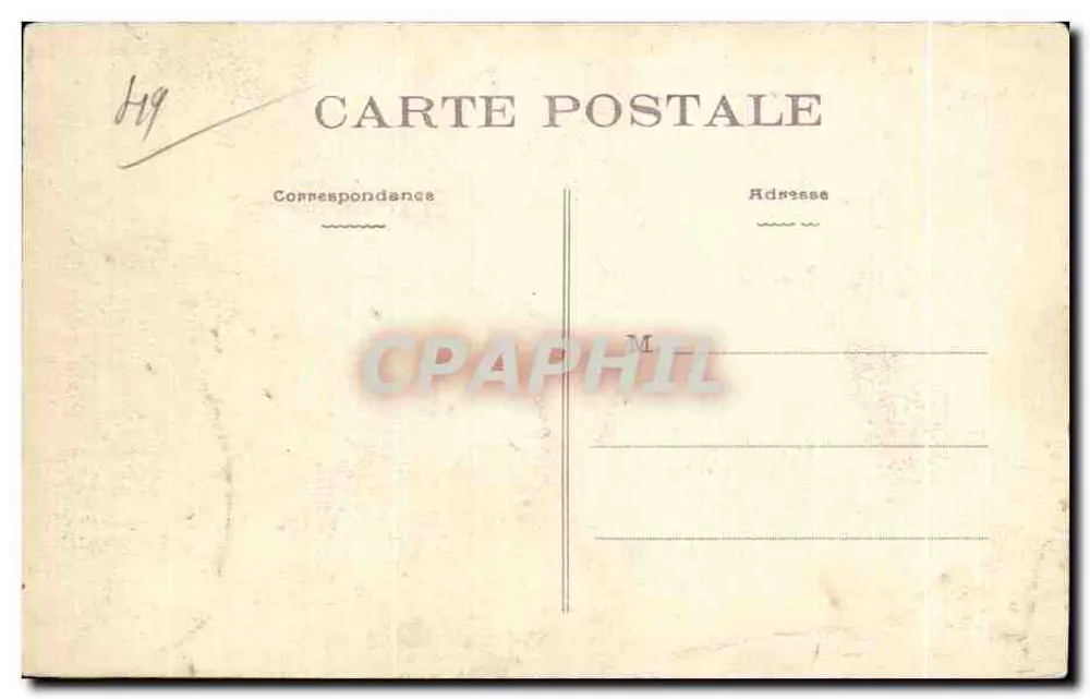 Beaupreau (M.-et-L.) — O Castelo, Porta de Entrada — Imp. Prenton, Beaupreau - Verso