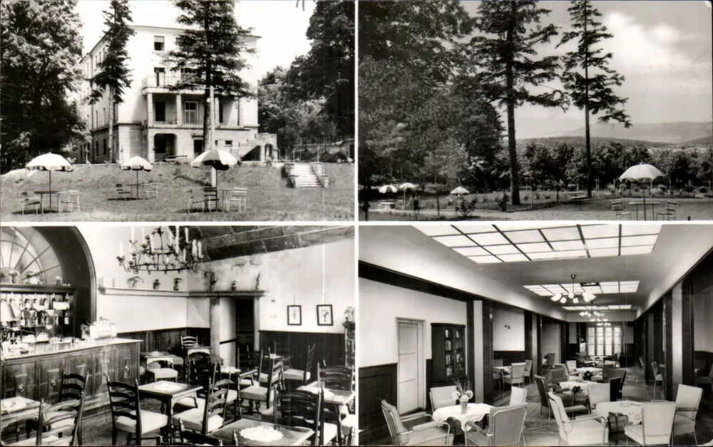 Hotel-restaurante de Víziváros — Budapeste — Foto Bakonyi Béla, n° FF. V. 48 721 - Frente