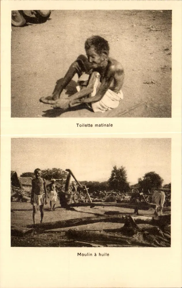 Morgen Toilette — Öl-Mühle — A. Duboseq, Calvados (Dép. Calvados) - Vorderseite