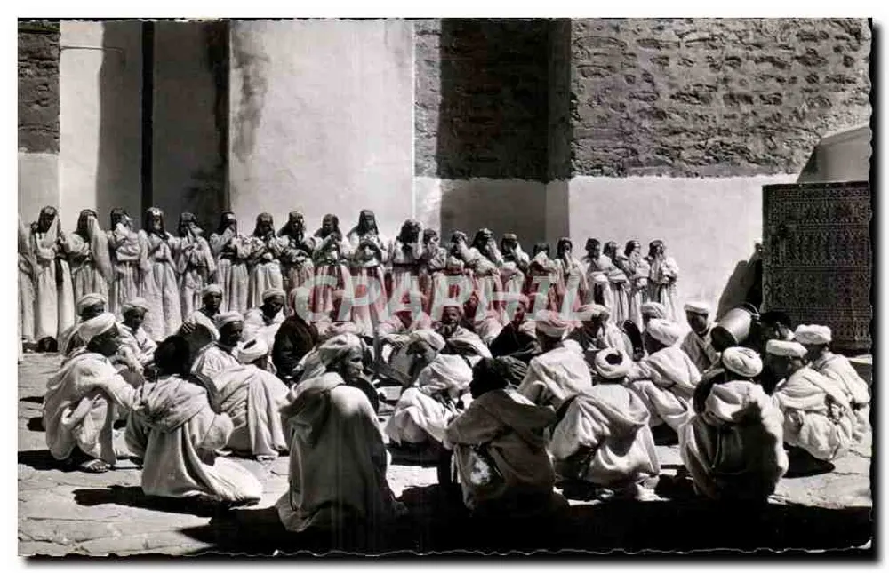 Der Ahouach beim Pasha El Glaou — Marrakech — Photo Bertin - Vorderseite