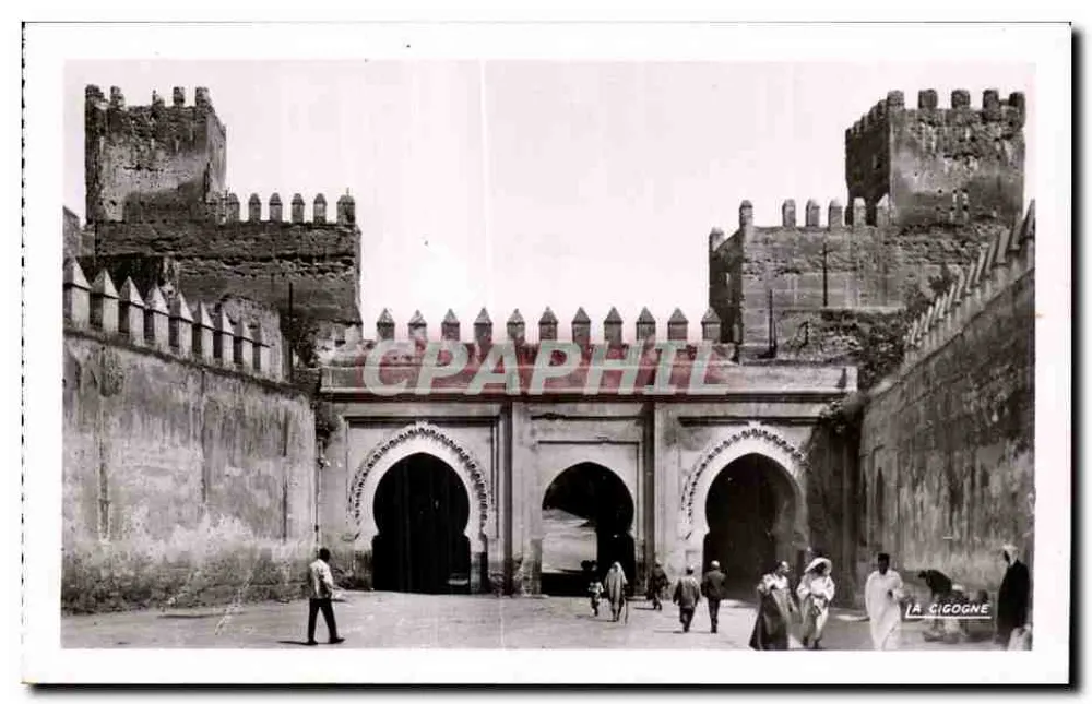 Bab Dekaken w Fès — wydawnictwo La Gigogne - Awers