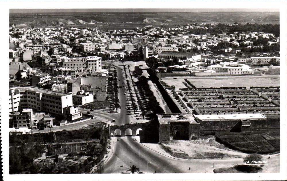 Rabat — Die drei Tore und der Wohnviertel der Residenz — IA CIGOGNE - Vorderseite