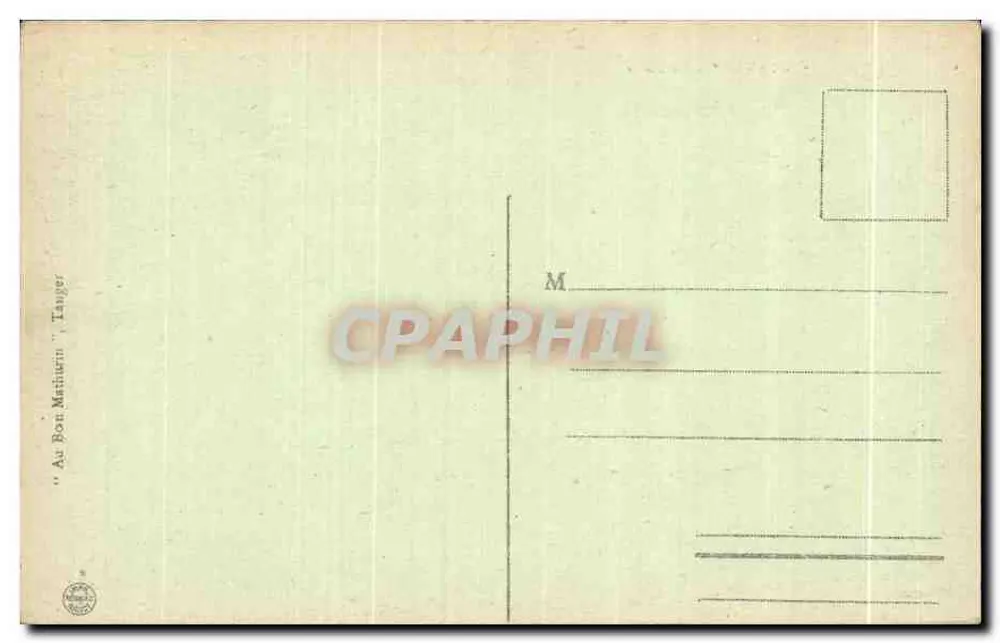 Tanger - Caravane — ansichtkaart n°17 - Achterkant