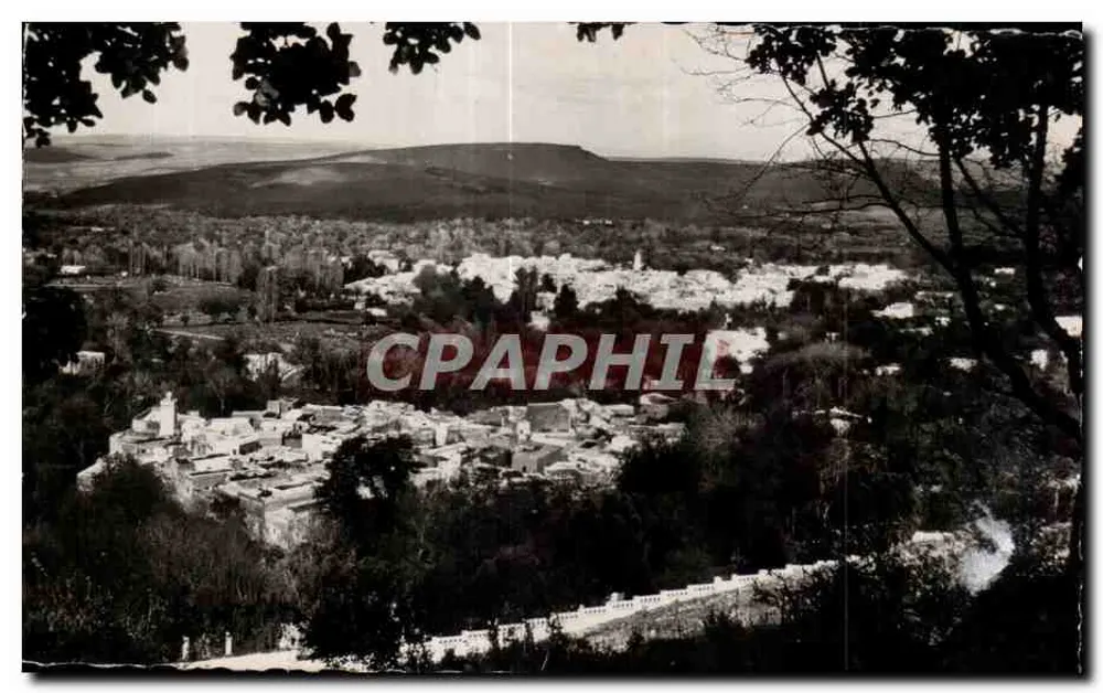 Sefrou — Vue générale — Éditeur : La Cognée, Meknès - Frente