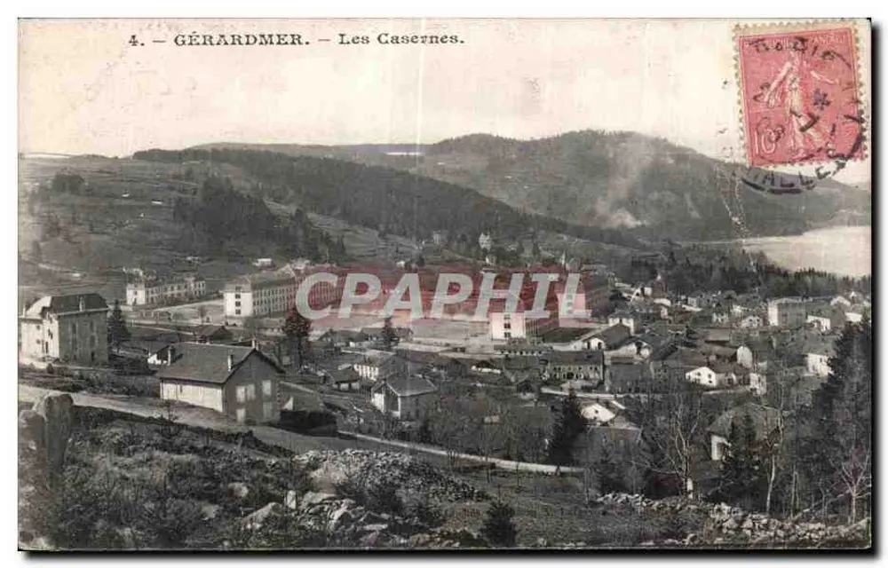 Gérardmer — Les Casernes — Éditeur : Gérardmer, n°4 - Frente