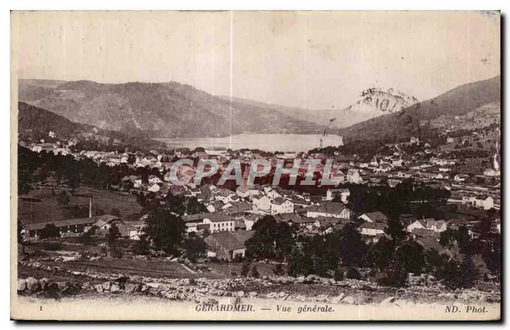 Gérardmer — Vista geral — ND. Fot. - Frente