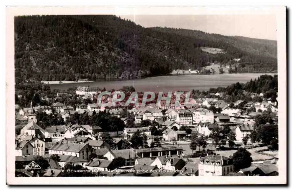 Gérardmer — Vista geral tirada das Goullandes — A.A. Editora - Frente