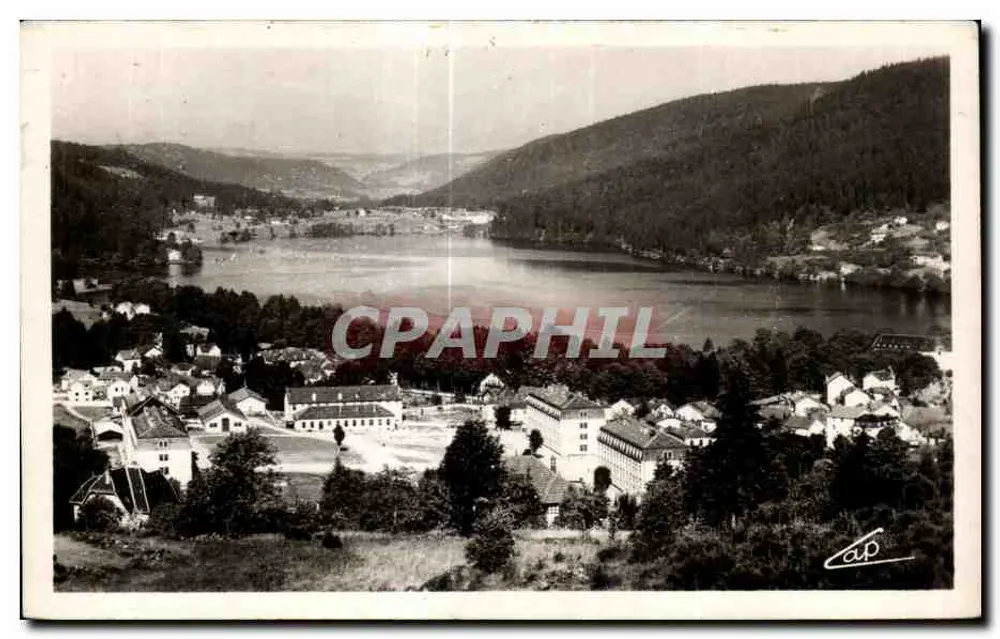 Gérardmer — Vista geral e o Lago — editor Gérardmer, n°5 - Frente