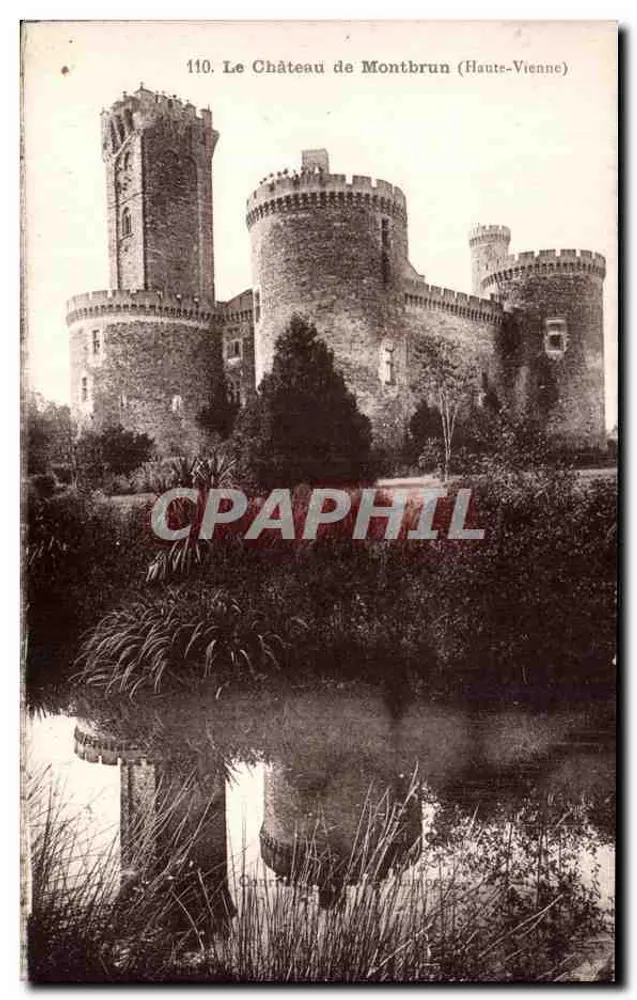O Castelo de Montbrun — Haute-Vienne — n°110 - Frente