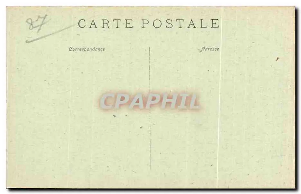 Champeaude-Torrasson (Haute-Vienne) — Innenansicht der Kirche — Verlag Champeaude-Torrasson, Nr. 5 - Rückseite
