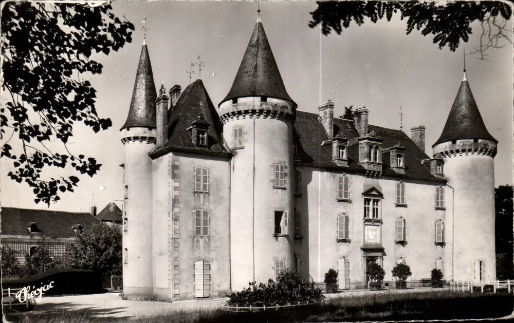 Schloss Châteaux-en-Limousin — Haute-Vienne — Éditions Théojac - Vorderseite