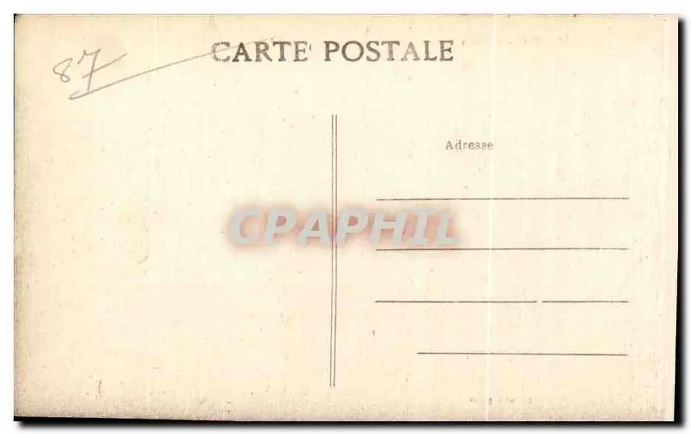 Rechechouart (Alta Vienne) — Vista Generale — Edizione Chandelas - Verso