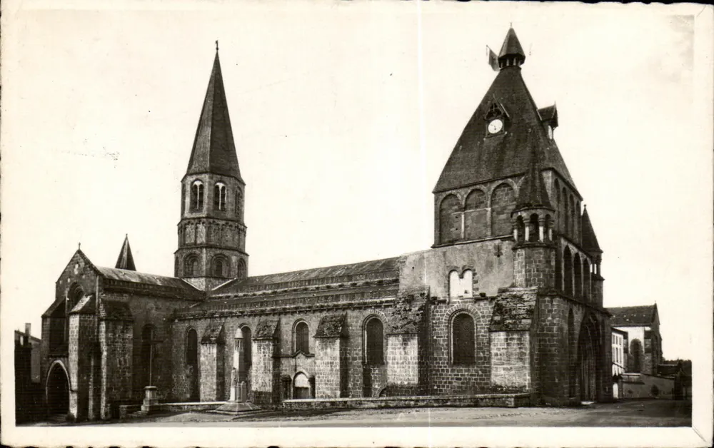 Kollegiatkirche von Dorat — Haute-Vienne — Verleger Marcel Brulé - Vorderseite