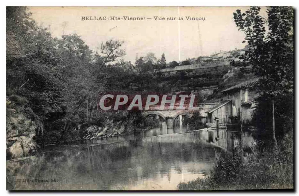 Bellac (Haute-Vienne) — Blick auf die Vincou — Miller-Vignes, Verlag - Vorderseite