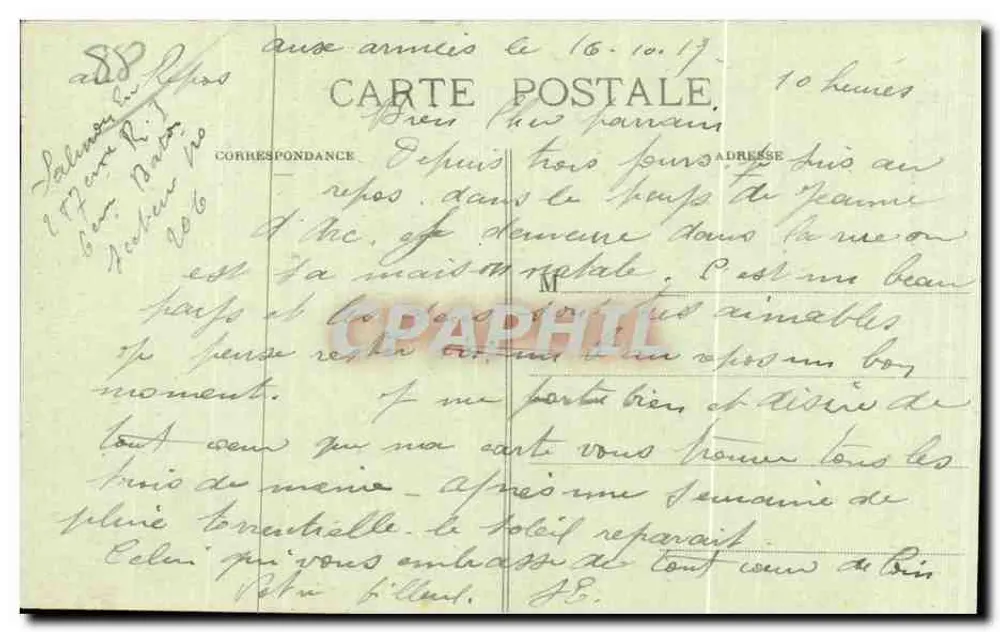 Domrémy - Die Basilika und das Tal der Meuse — Phototype Paul Testlart, Epinal, n°8-2483 - Rückseite