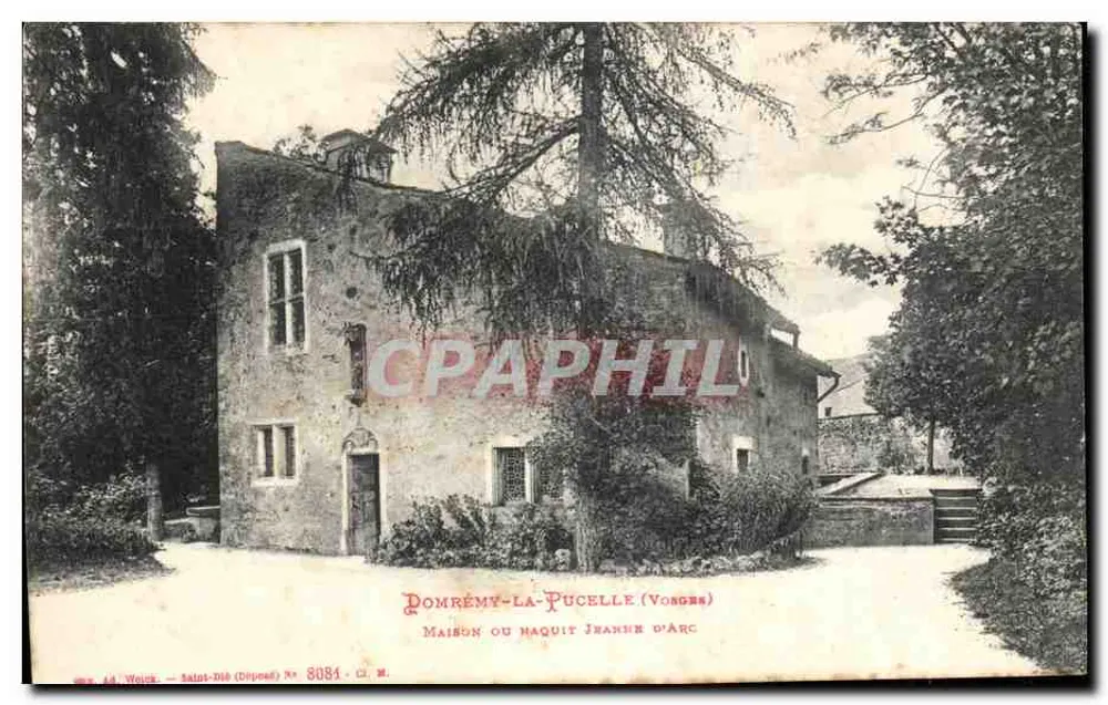 Pomrémé-la-Pucelle (Vosges) — Haus, in der Jeanne d'Arc geboren wurde — Saint-Dié (Dép. 88) Nr. 8084 - C.I. M. - Vorderseite