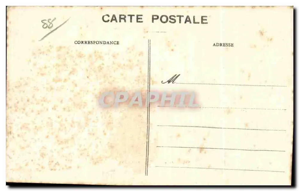 Pomrémé-la-Pucelle (Vosges) — Haus, in der Jeanne d'Arc geboren wurde — Saint-Dié (Dép. 88) Nr. 8084 - C.I. M. - Rückseite