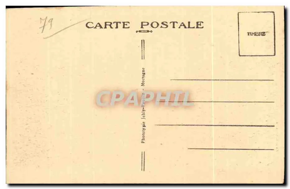 Argenton-Château (D.-S.) — Der Argenton nach Grifféru — Verlag Recotillon, Nr. 16 - Rückseite