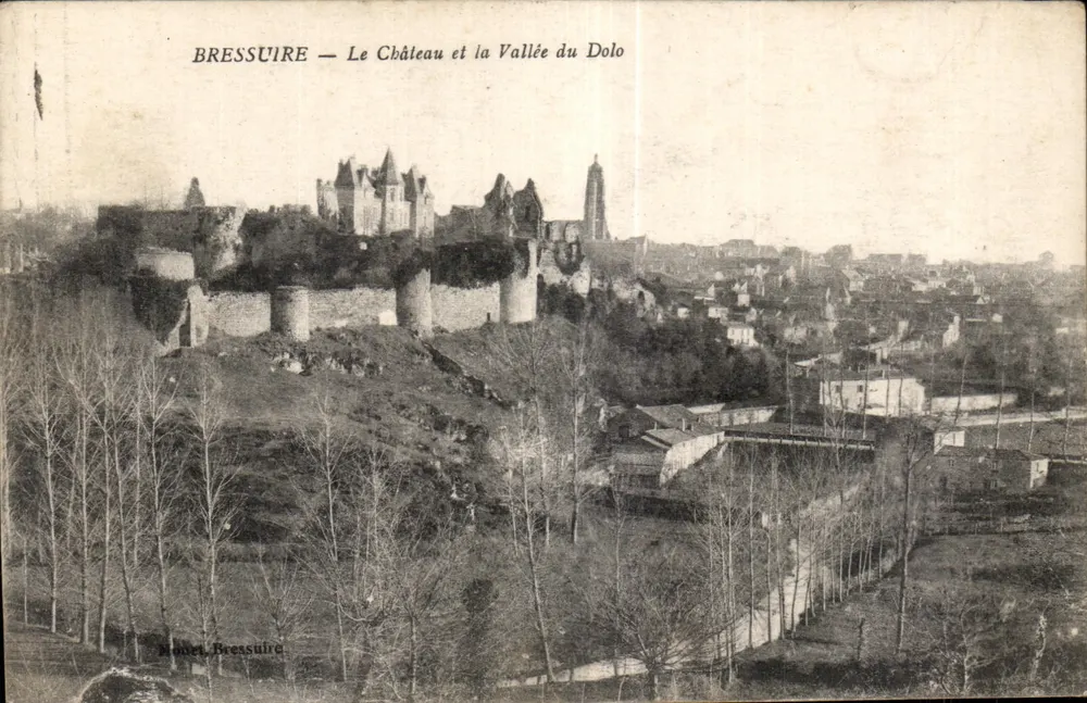 Bressuire — Schloss und Tal des Dolo — H. Bressuire - Vorderseite