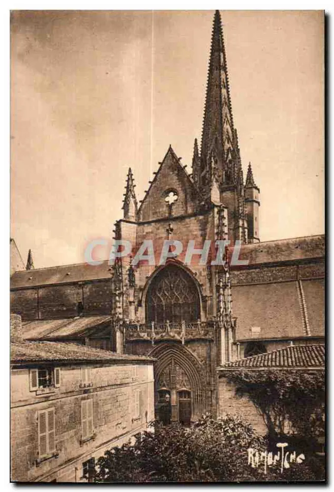 Niort — Igreja de Nossa Senhora — Edição artística P. Berger, La Rochelle, n°1345 - Frente
