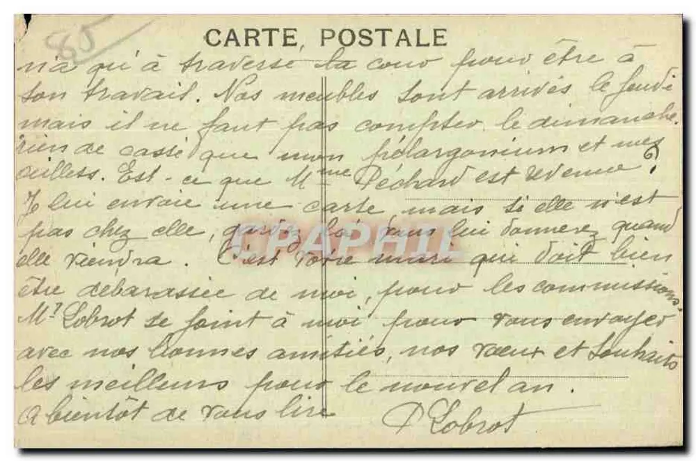 Poitevin-Kleidung — Griquette de Niort (Deux-Sèvres) — Nr. 117 - Rückseite