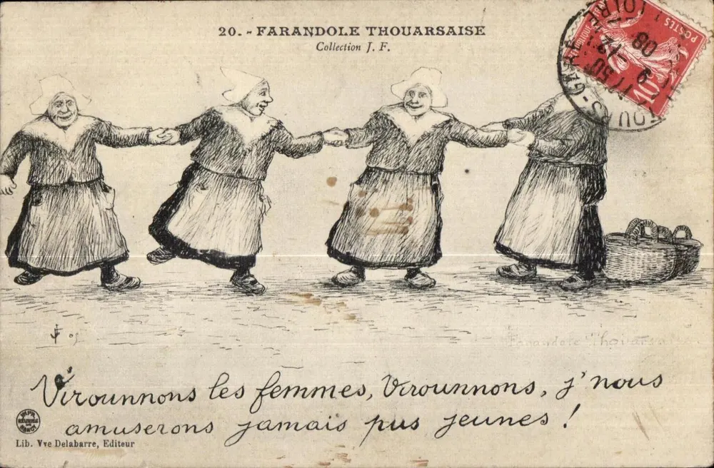 Farandole Thouarsaise — Sammlung J.F. — Lib. Vve Delabarré, Verlag - Vorderseite