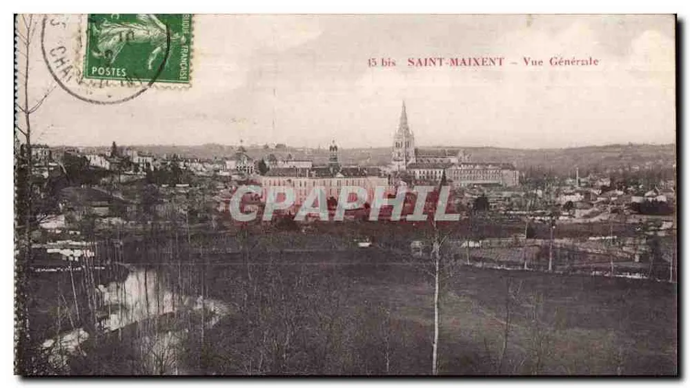 Saint-Maixent — Vue Générale — 15 bis - Frente