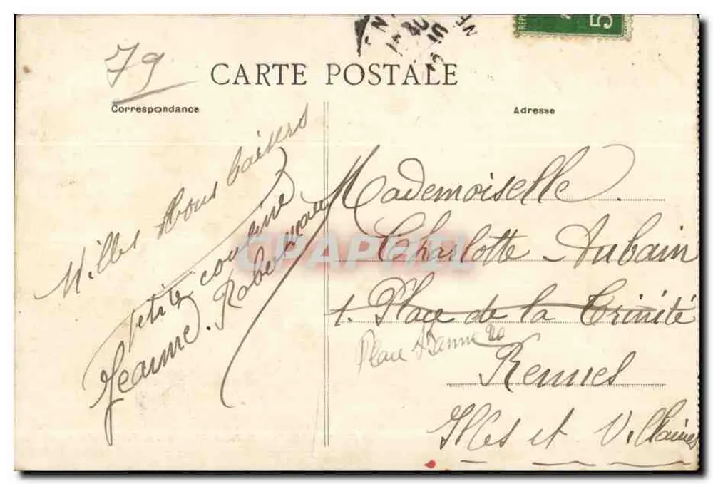 Saint-Maixent — Vue Générale — 15 bis - Verso